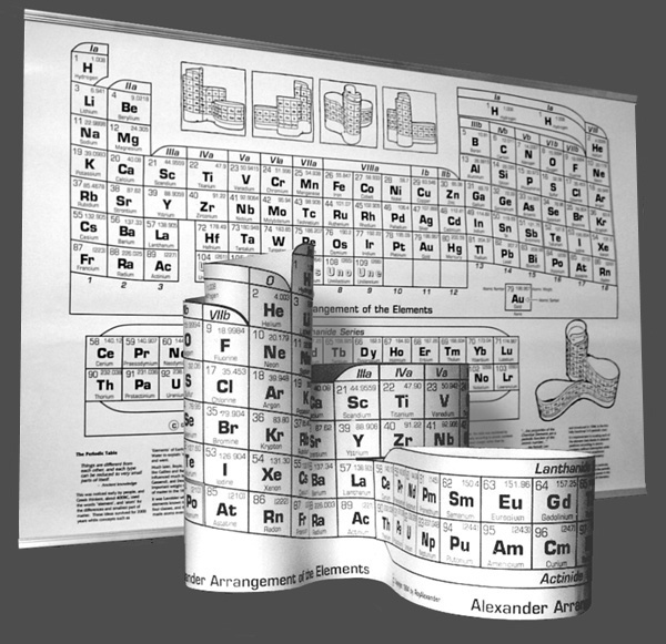 Alexander Arrangement of Elements 3D model Display version